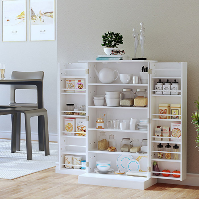 Ebern Designs Sigauke 50" Kitchen Pantry Wayfair Canada